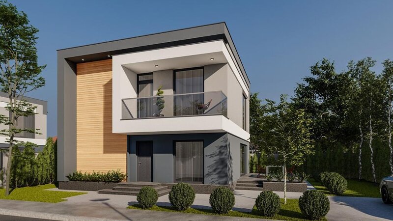 Ciolpani Case noi de vanzare  Padurea Scrovistea  aproape de Aeroportul